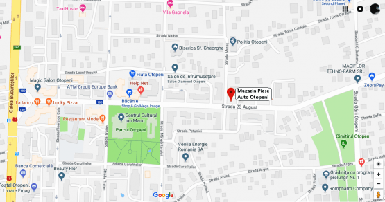 Adresa magazin piese auto Otopeni
