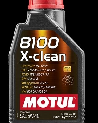 Ulei Motul 5W40 8100 X-clean in Otopeni