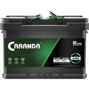 Baterie Auto Caranda Start-Stop AGM 70Ah 760A in Otopeni