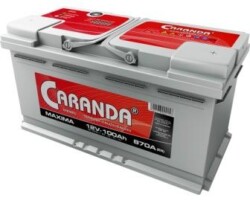 Baterie Auto Caranda Maxima 12V 100Ah 870A > pret = 690 lei Baterie Auto Caranda Maxima 12V 100Ah 870A pret = 690 lei in Otopeni