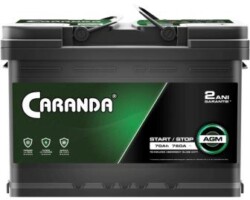 Baterie Auto Caranda Start-Stop AGM 70Ah 760A > pret = 790 Baterie Auto Caranda Start-Stop AGM 70Ah 760A in Otopeni