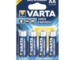 Baterii AA 1.5V Varta alcaline in Otopeni > pret = 30 lei setul