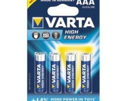 Baterii AAA 1.5V Varta alcaline in Otopeni > pret = 30 lei setul in Otopeni